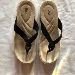 Bass Cape Cod Sandals Black 11M